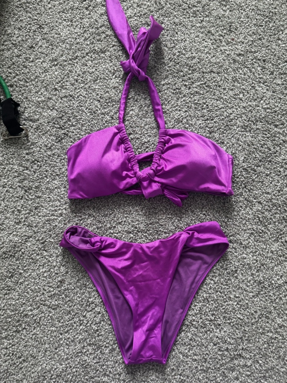 Victoria's Secret Magenta Bikini Bottoms